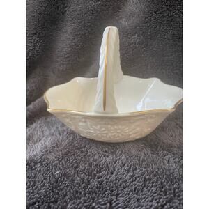 Lenox China 6" Sans Souci Floral Embossed Basket